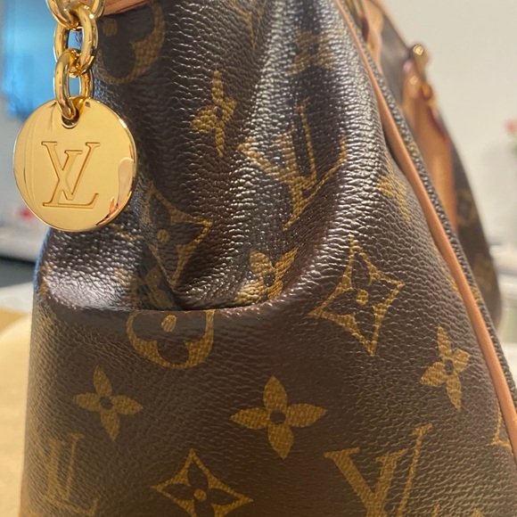 Louis Vuitton Tivoli PM Brown Monogram Women's Bag Like New 100% Authentic - Picture 10 of 12